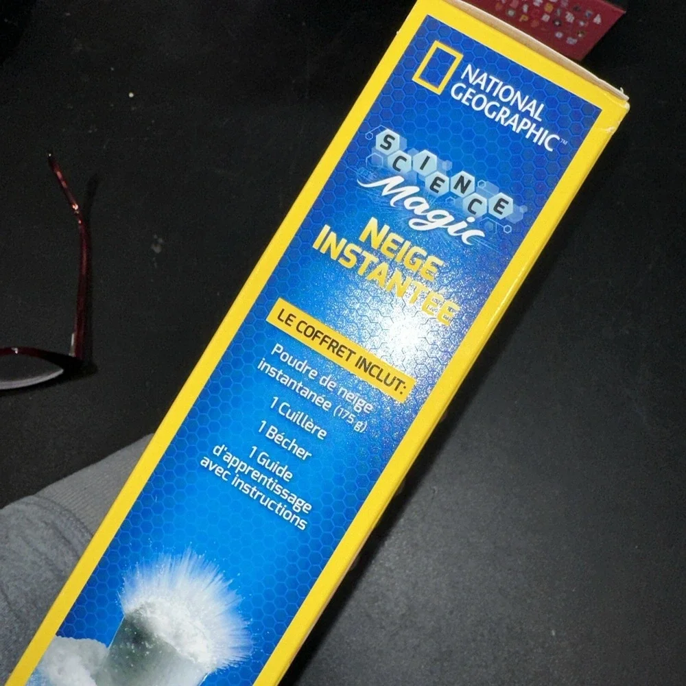 National Geographic Science Magic Instant Snow Kit, STEM‎ Kit NEW